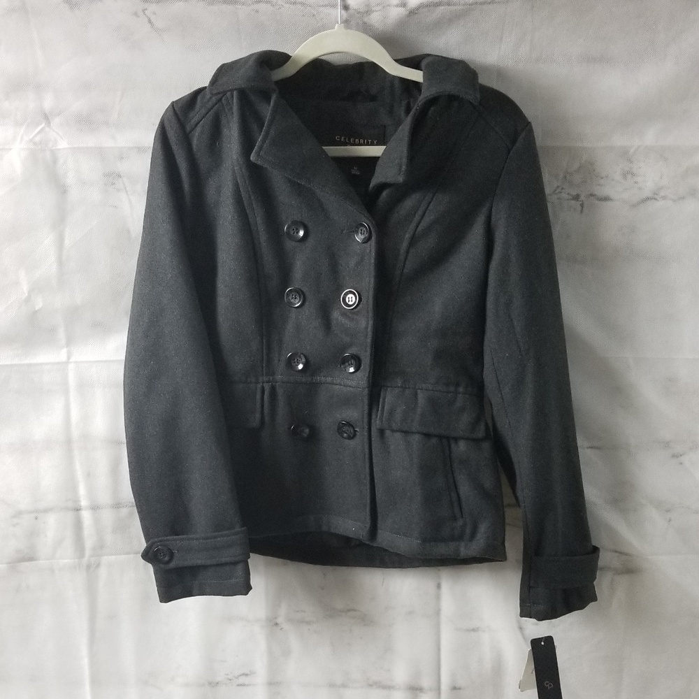 NWT Celebrity Pink Pea coat size M